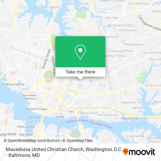 Macedonia United Christian Church map