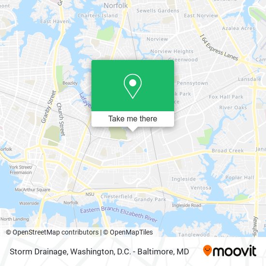 Storm Drainage map
