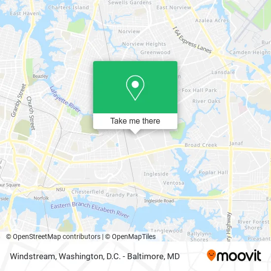 Windstream map