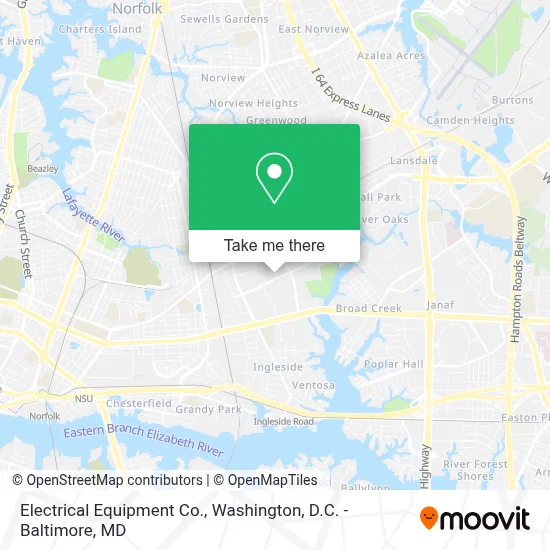 Electrical Equipment Co. map
