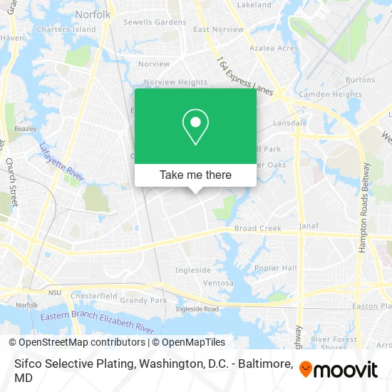Sifco Selective Plating map