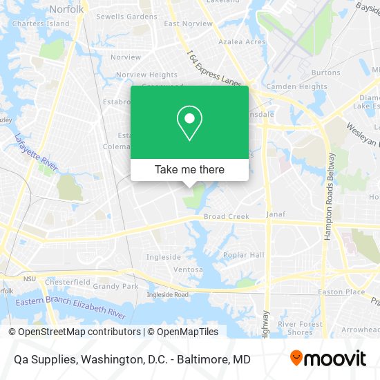 Qa Supplies map