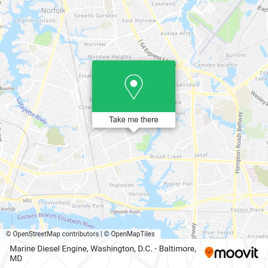 Marine Diesel Engine map
