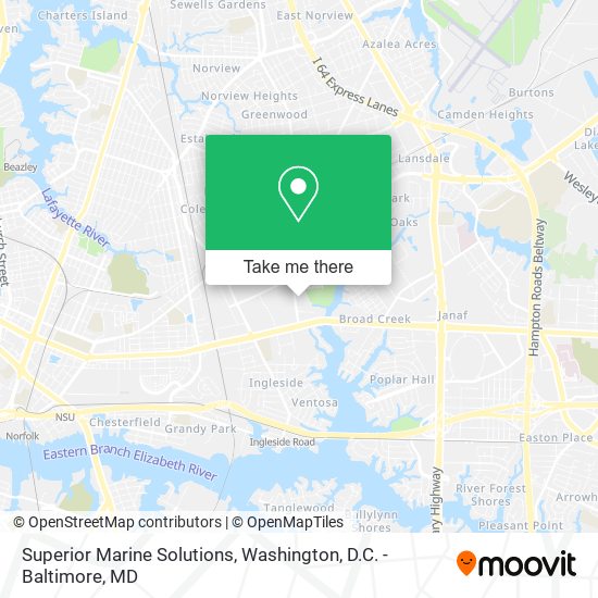 Superior Marine Solutions map