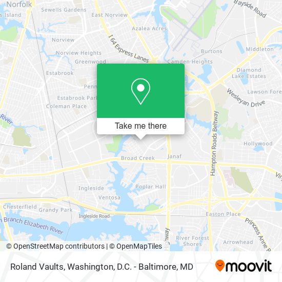 Roland Vaults map