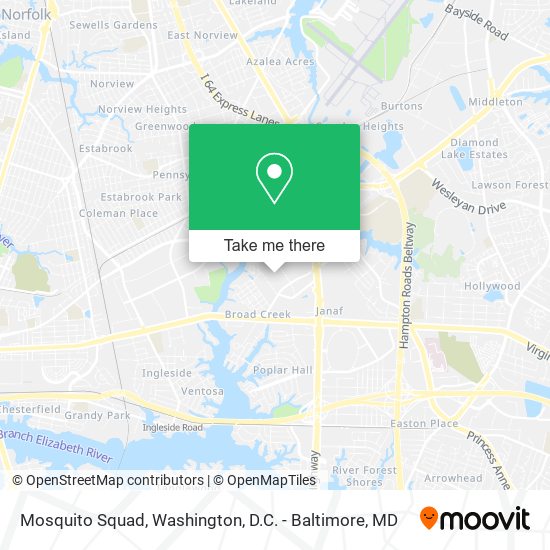 Mosquito Squad map