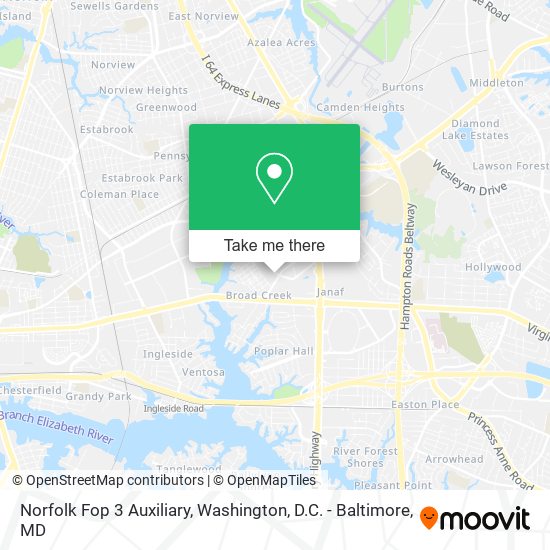 Norfolk Fop 3 Auxiliary map