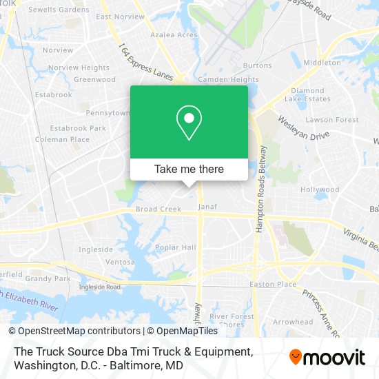 The Truck Source Dba Tmi Truck & Equipment map