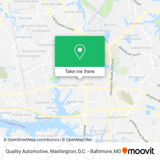 Mapa de Quality Automotive