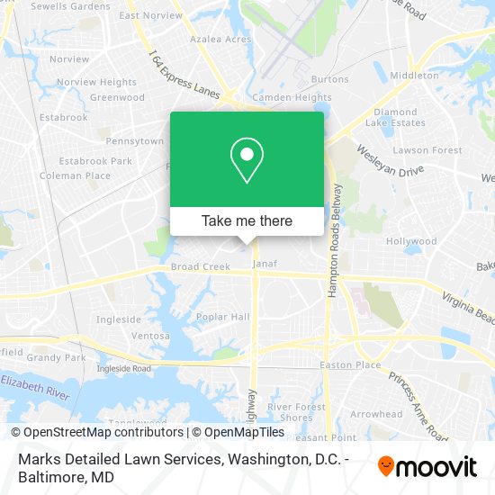 Mapa de Marks Detailed Lawn Services