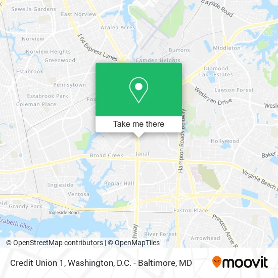 Mapa de Credit Union 1