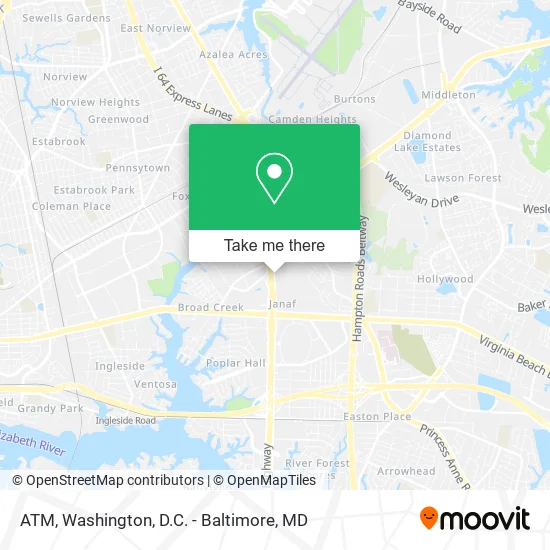 Mapa de ATM