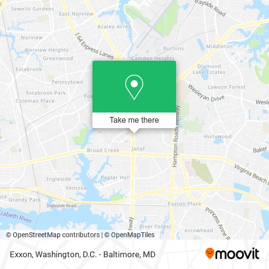 Exxon map