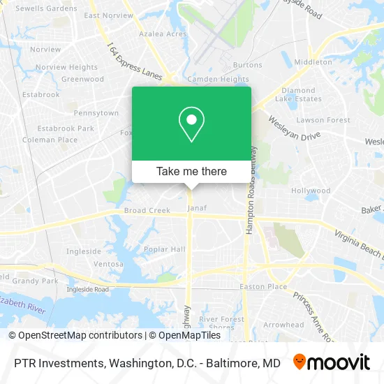 Mapa de PTR Investments