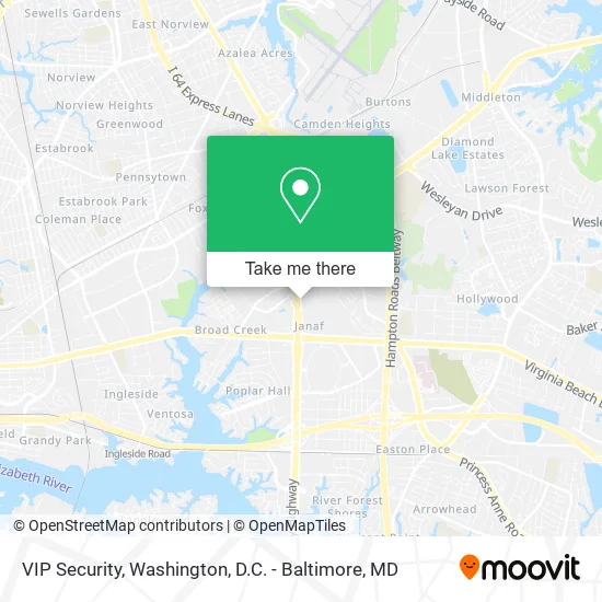 VIP Security map
