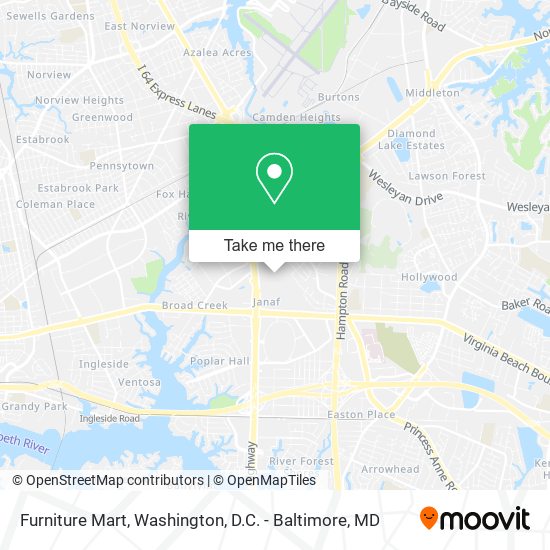 Furniture Mart map