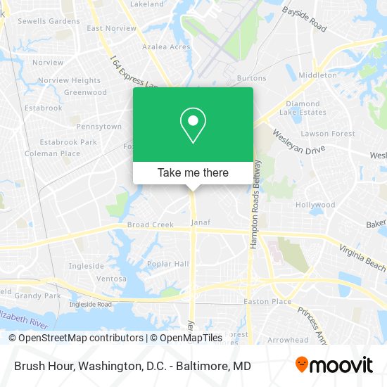 Brush Hour map