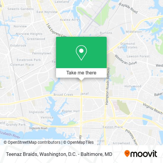 Teenaz Braids map