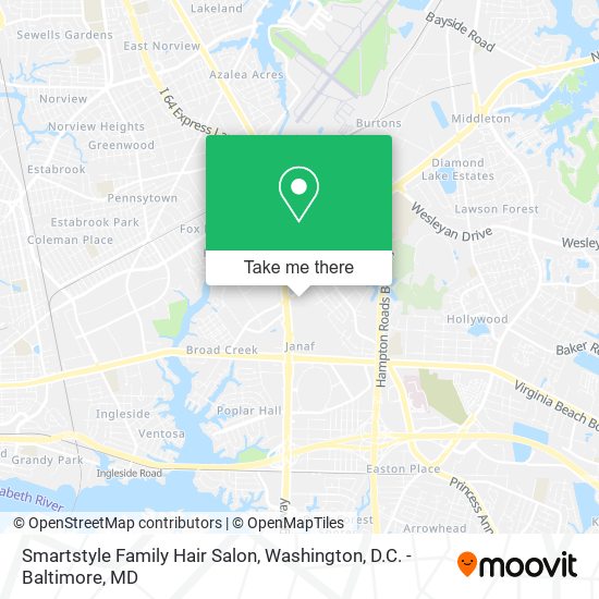 Smartstyle Family Hair Salon map