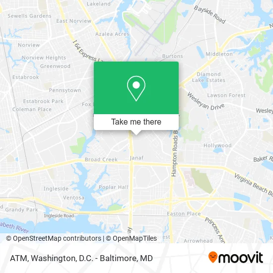 ATM map
