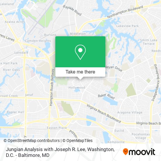 Mapa de Jungian Analysis with Joseph R. Lee