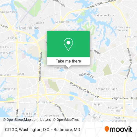 CITGO map