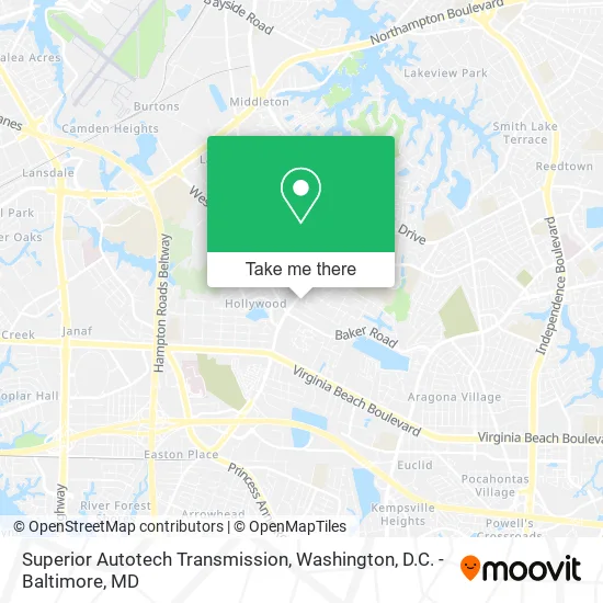 Superior Autotech Transmission map