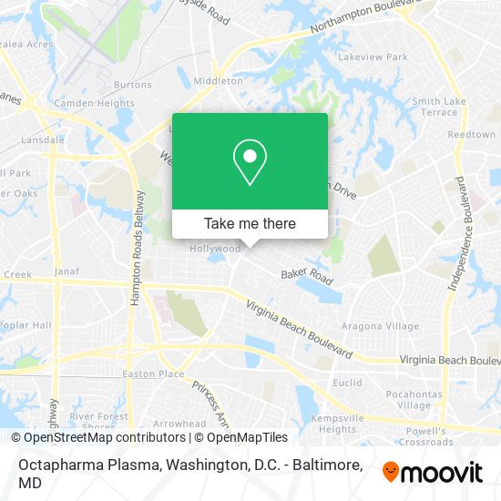Octapharma Plasma map
