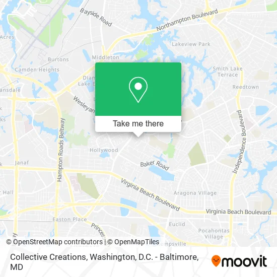 Collective Creations map