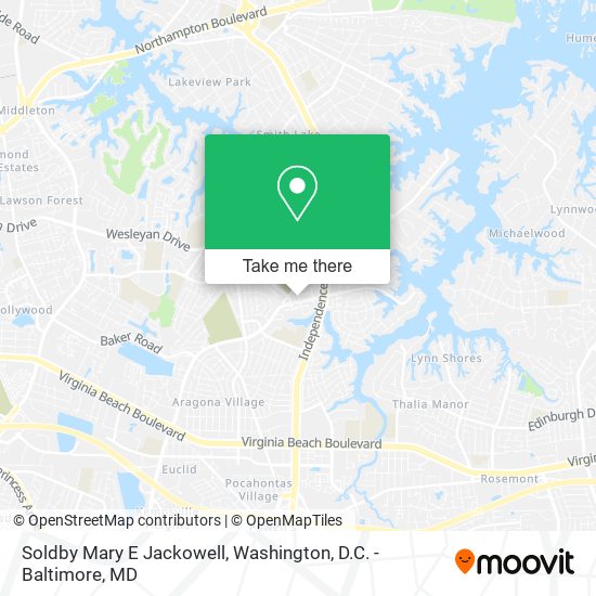 Soldby Mary E Jackowell map