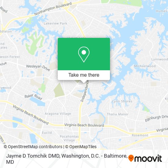 Jayme D Tomchik DMD map