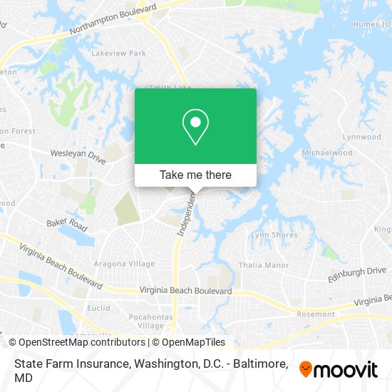 State Farm Insurance map