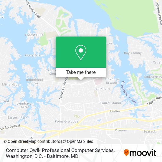 Computer Qwik Professional Computer Services map