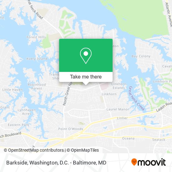 Barkside map