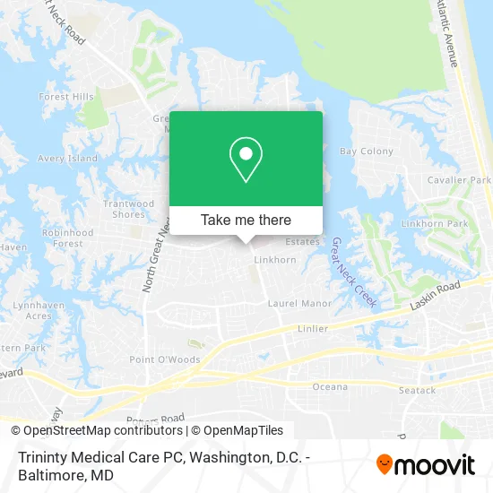 Trininty Medical Care PC map