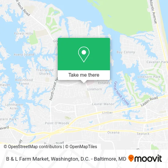 B & L Farm Market map