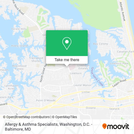 Mapa de Allergy & Asthma Specialists