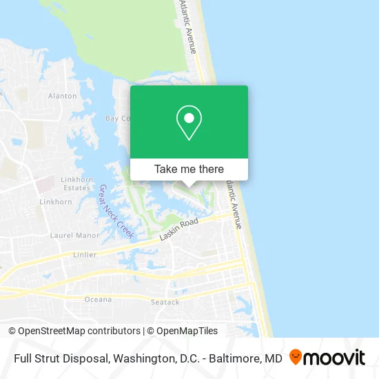 Full Strut Disposal map