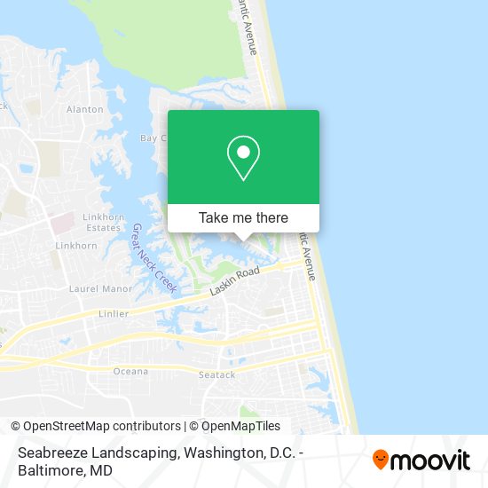 Seabreeze Landscaping map