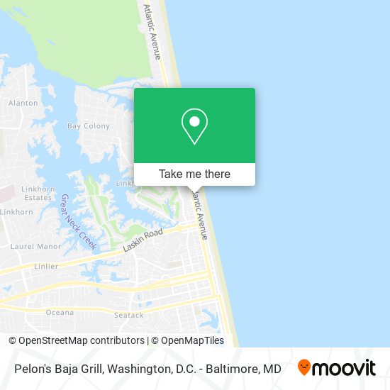 Pelon's Baja Grill map