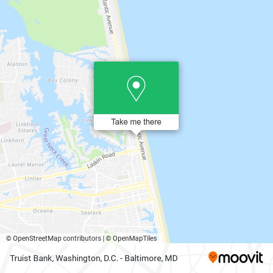 Truist Bank map