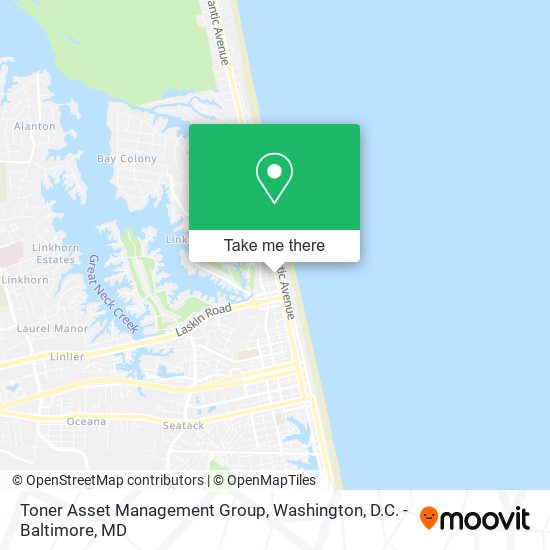 Toner Asset Management Group map