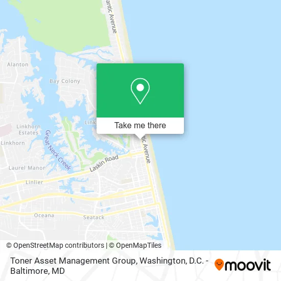Toner Asset Management Group map