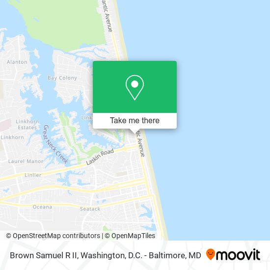 Mapa de Brown Samuel R II