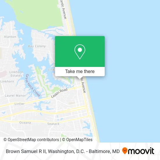 Brown Samuel R II map