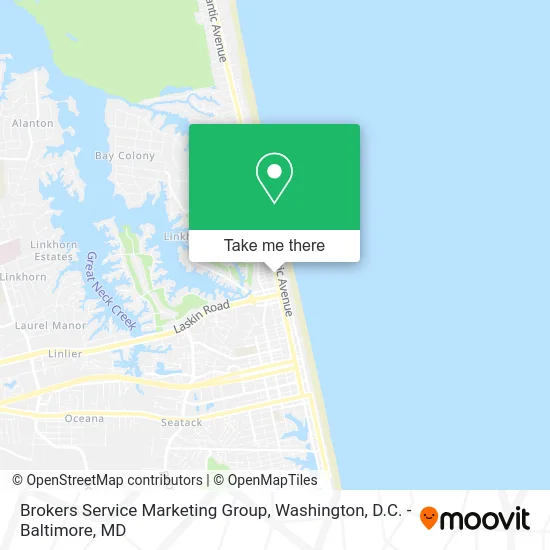Brokers Service Marketing Group map