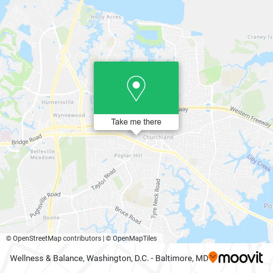 Wellness & Balance map