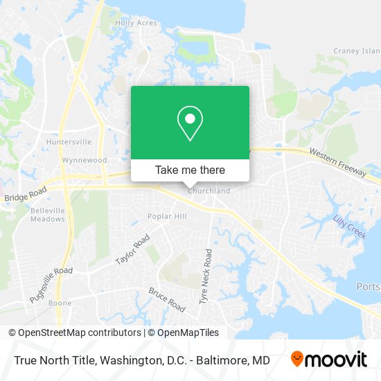 True North Title map