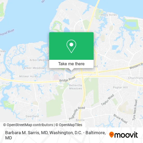 Barbara M. Sarris, MD map
