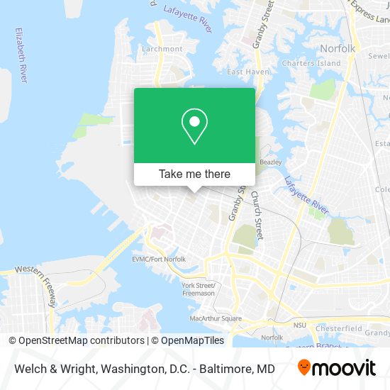 Welch & Wright map